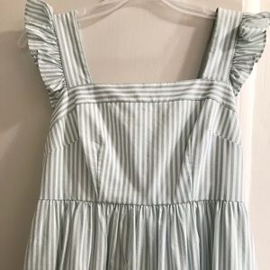 Striped Midi dress